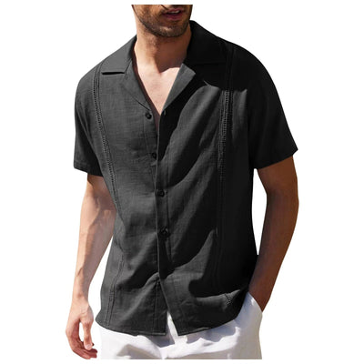 Men's Cotton Casual Beach Shirt