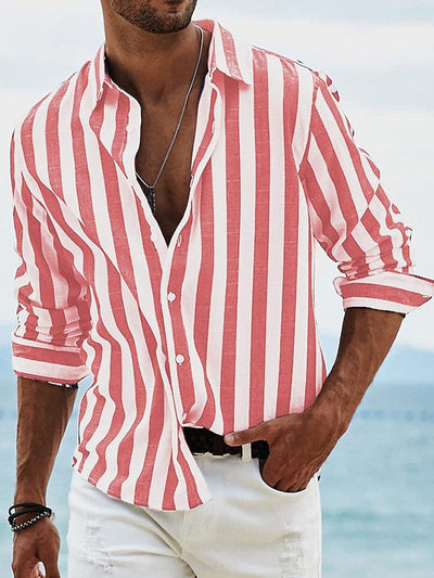 Brunetti's - Riviera Stripe Shirt
