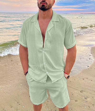 Men's Summer Leisure Set | Comfortable Casual Outfit