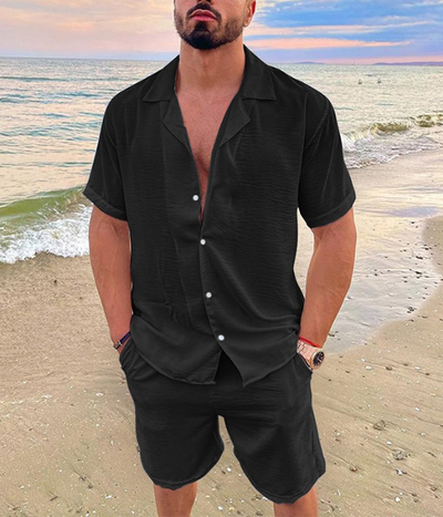 Men's Summer Leisure Set | Comfortable Casual Outfit