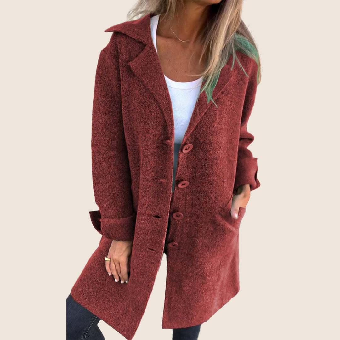 Sofia – Soft Jacket with Buttons