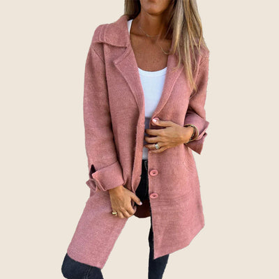 Sofia – Soft Jacket with Buttons