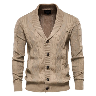 Harlow | Men's Cardigan with Button Closure