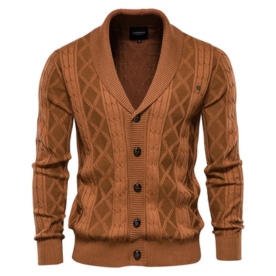 Harlow | Men's Cardigan with Button Closure