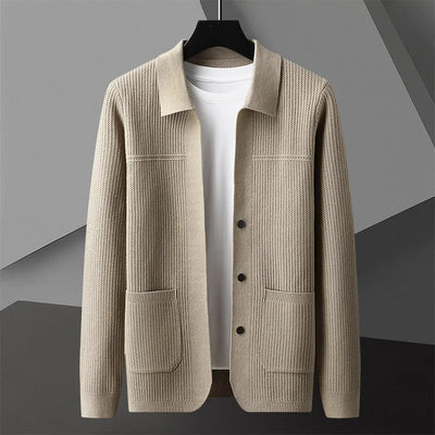Morel Knit Sweater Cardigan