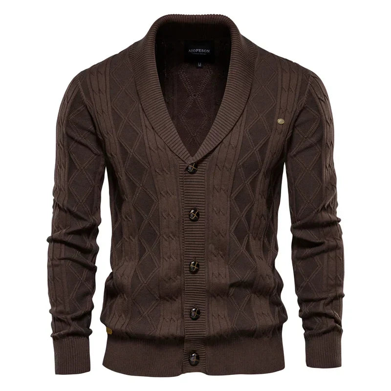 Harlow | Men's Cardigan with Button Closure