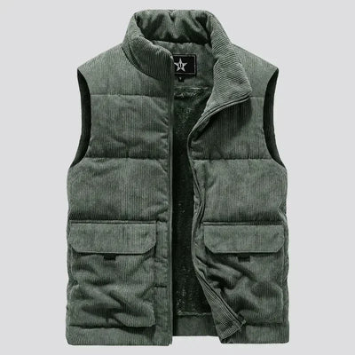 The Coleridge  - Ribbed Corduroy Vest