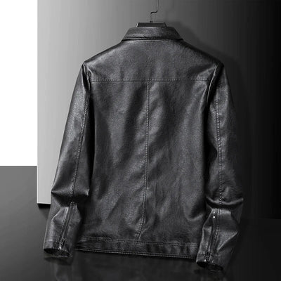 Classic Leather Biker Jacket
