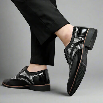 Houndstooth Brogues by Astoria