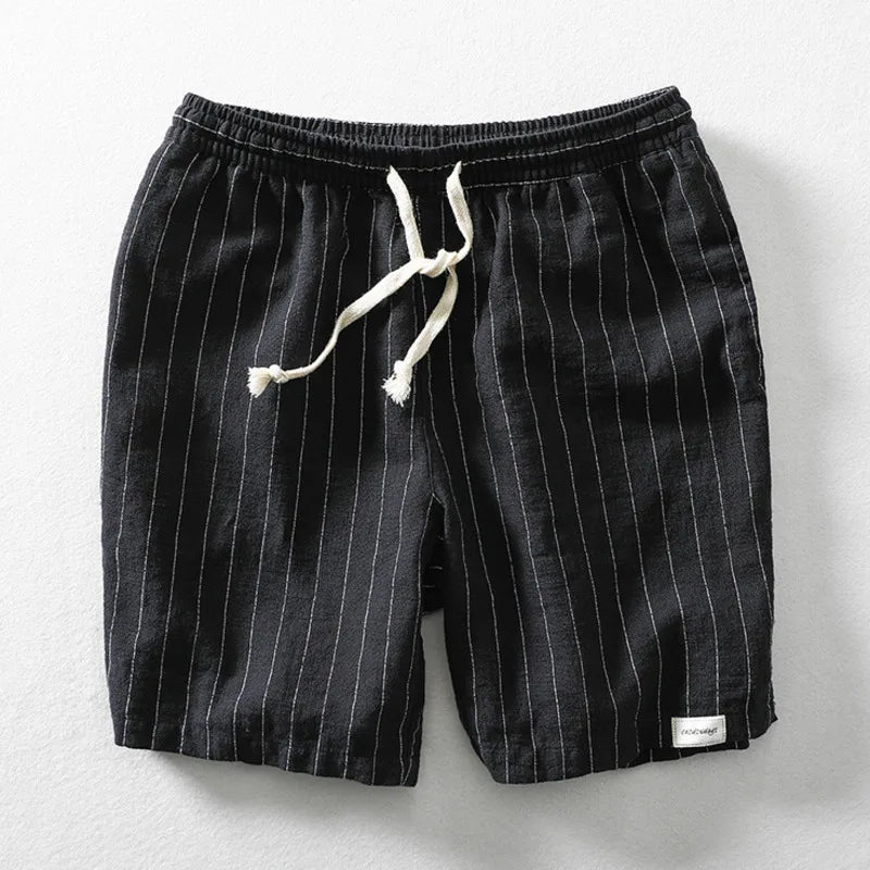 Barcelona Cotton-Linen Blend Shorts