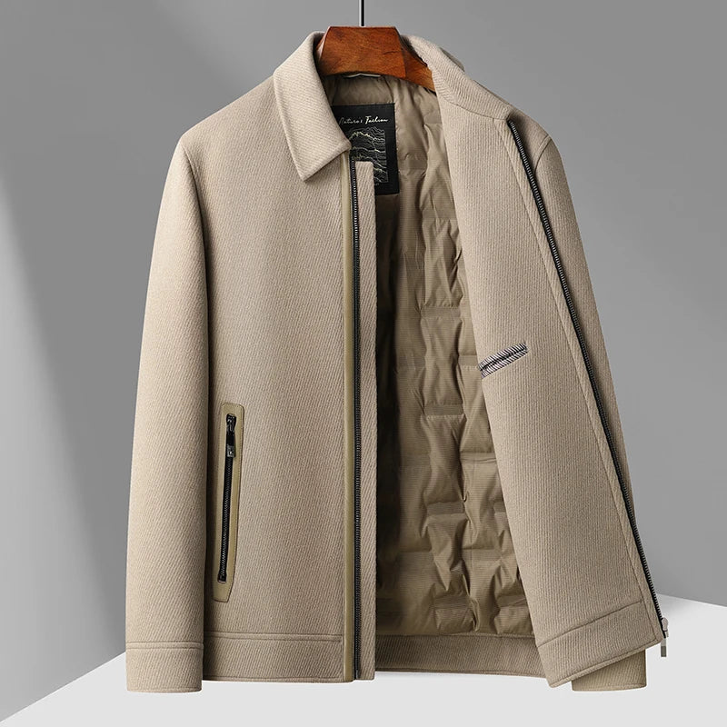 Sergio Ettore Classic Wool Overcoat
