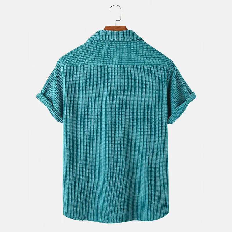 Waffle Terry Shirt by Vila