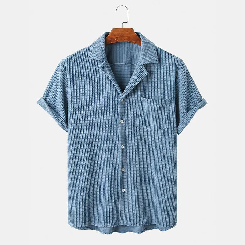 Waffle Terry Shirt by Vila
