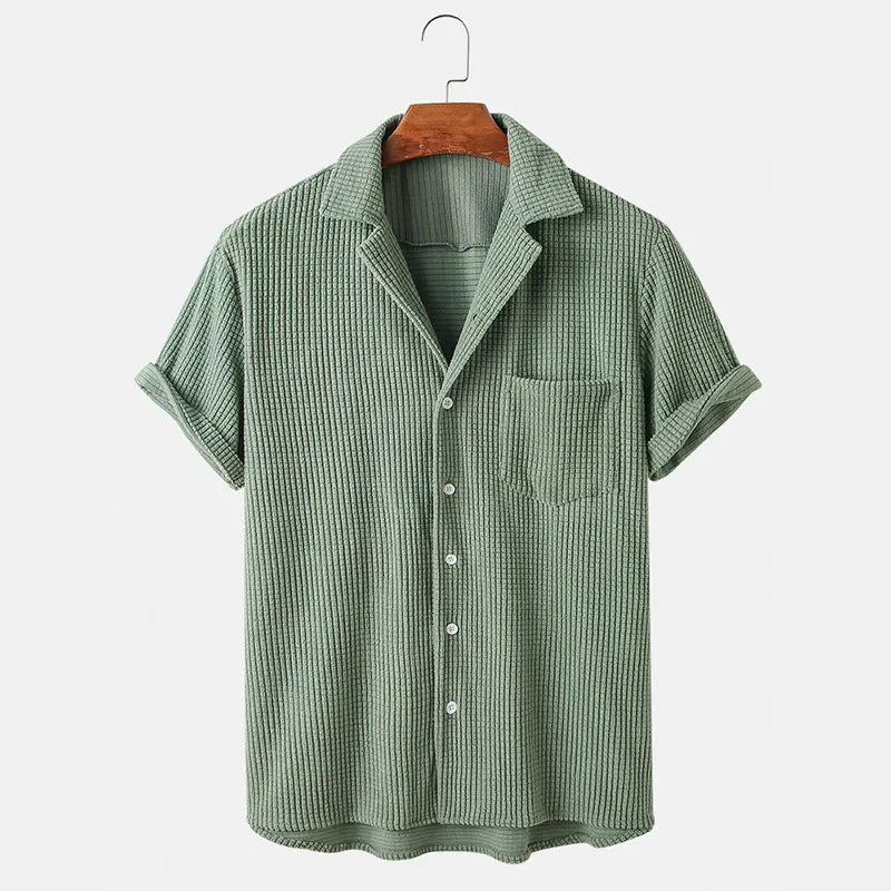 Waffle Terry Shirt by Vila