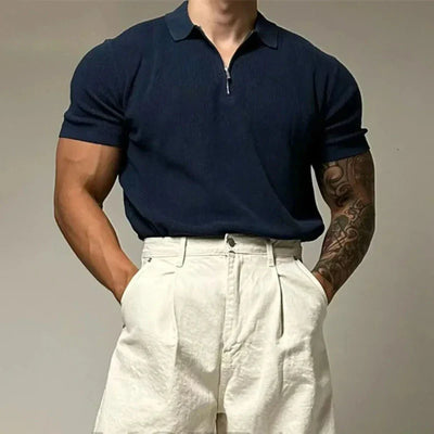 Monarch Zip-Up Muscle Tank