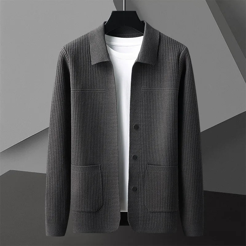 Morel Knit Sweater Cardigan