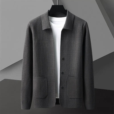 Morel Knit Sweater Cardigan