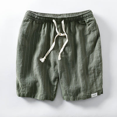 Barcelona Cotton-Linen Blend Shorts