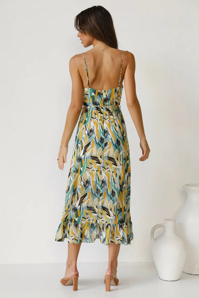 ELOUISE | COLOURFUL ELEGANT SUMMER DRESS