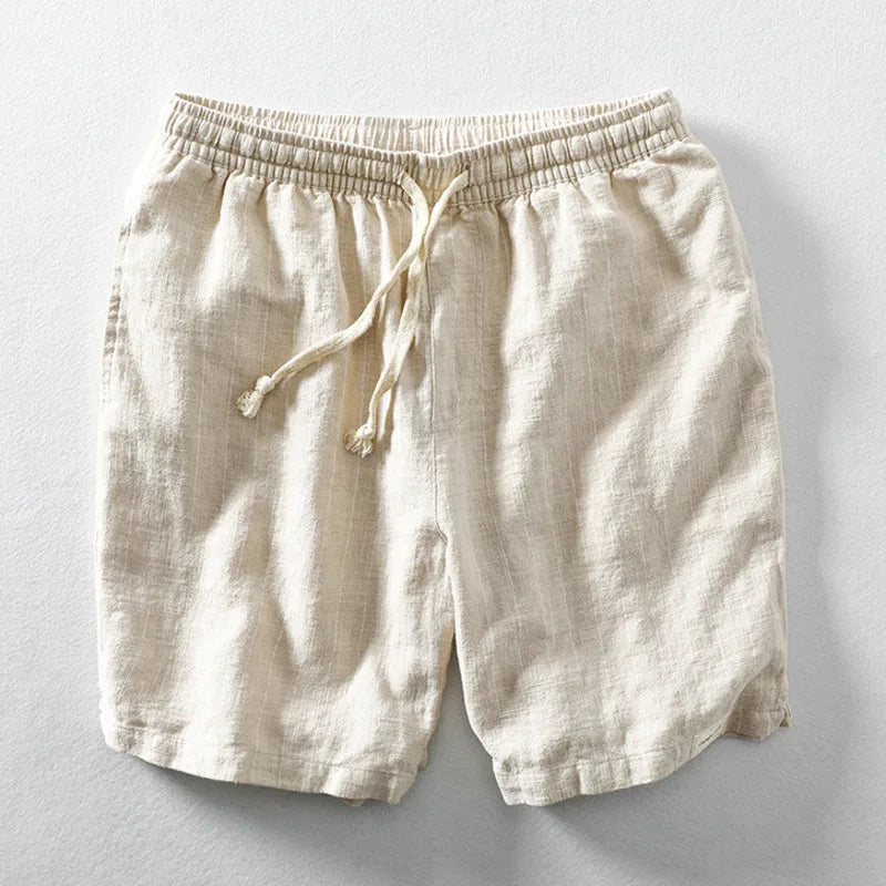 Barcelona Cotton-Linen Blend Shorts