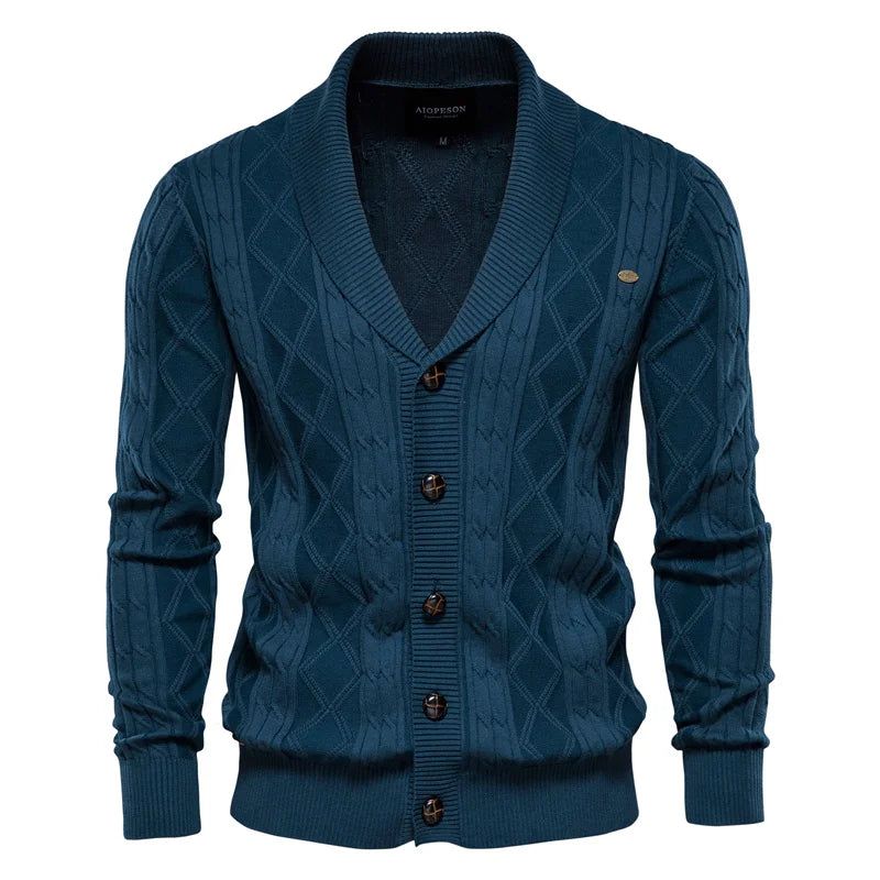 Harlow | Men's Cardigan with Button Closure