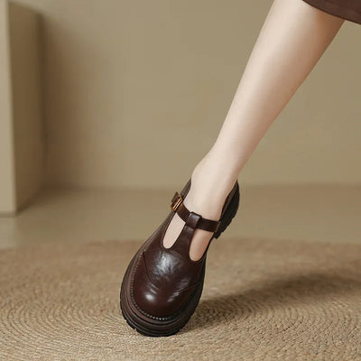 Chiara | Elegant Mary Jane Shoes in High-Quality Leather