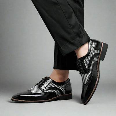 Houndstooth Brogues by Astoria