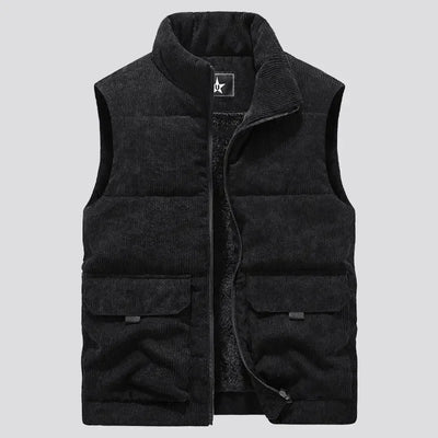 The Coleridge  - Ribbed Corduroy Vest