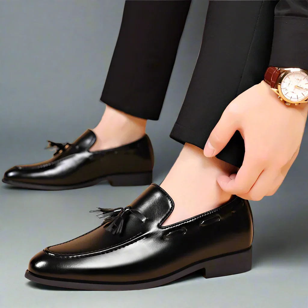 Santo Vieri Tassel Slip-On Loafers