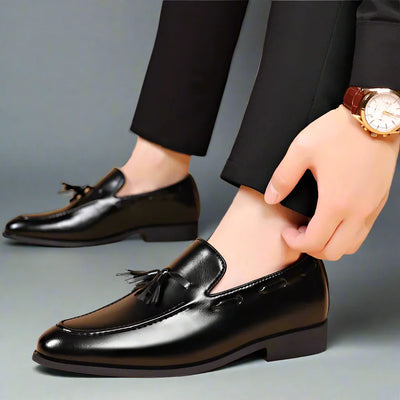 Santo Vieri Tassel Slip-On Loafers