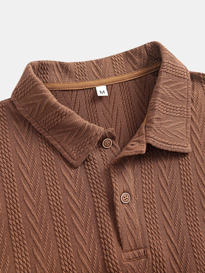 Jacquard Polo by Hayden