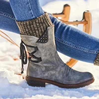 Giana™ | Wool Winter Boots with Lower-Back Orthopaedic Support