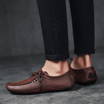LUCIANO LACE-UP LOAFER SHOES