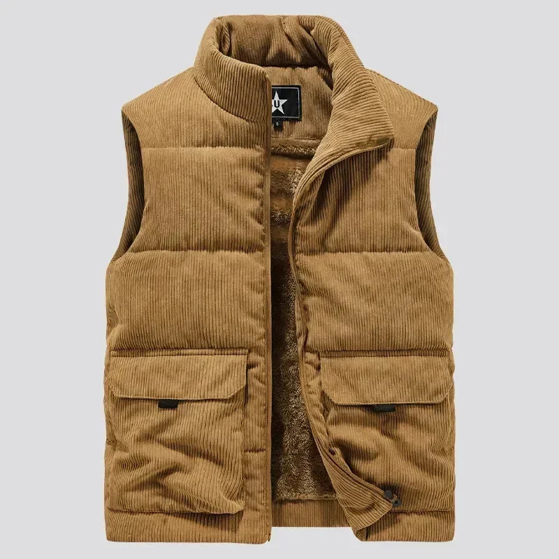 The Coleridge  - Ribbed Corduroy Vest