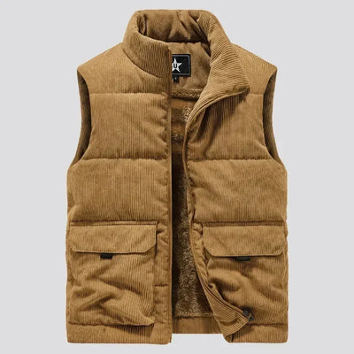 The Coleridge  - Ribbed Corduroy Vest