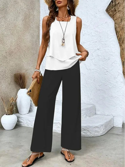 ROMY | LIGHT & ELEGANT TWO-PIECE SUMMER SUIT