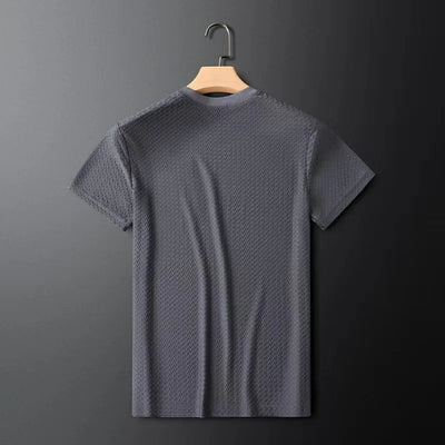 Waffle Knit Jacquard Shirt