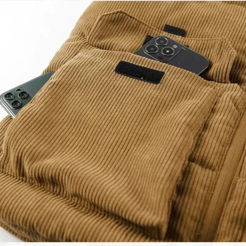 The Coleridge  - Ribbed Corduroy Vest