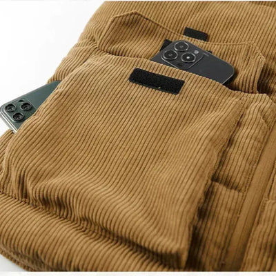 The Coleridge  - Ribbed Corduroy Vest