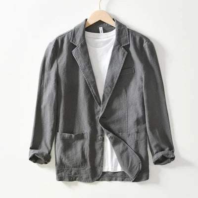 Miles | Cotton-Linen Blazer