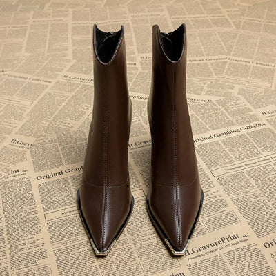 Celeste | Chrome Tip Boots