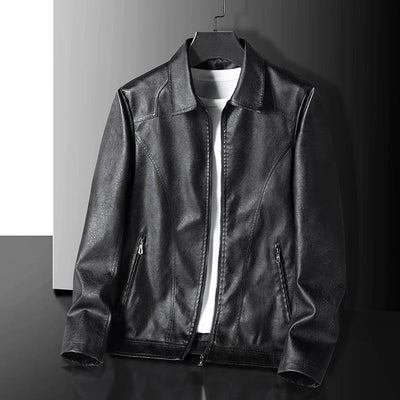 Classic Leather Biker Jacket