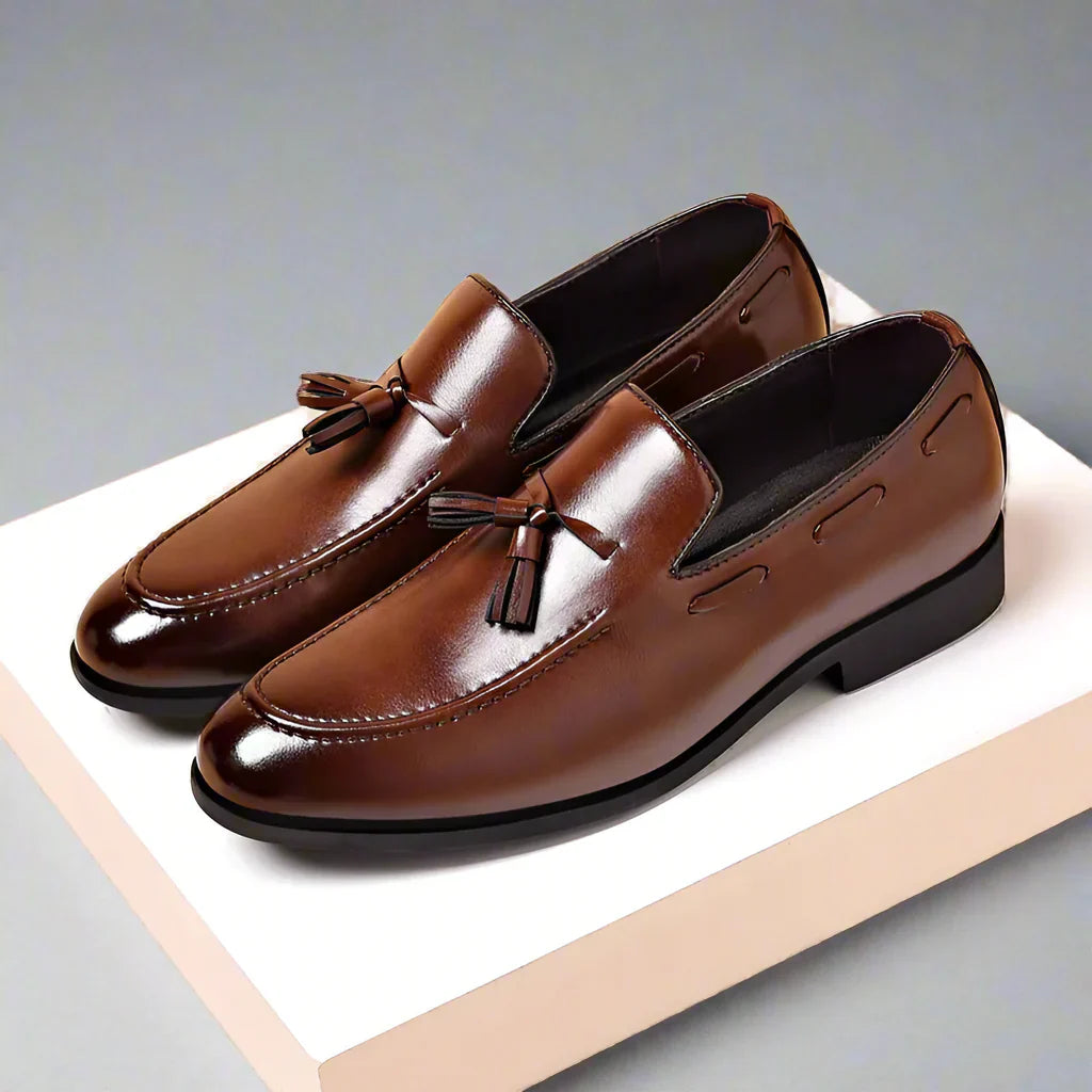 Santo Vieri Tassel Slip-On Loafers
