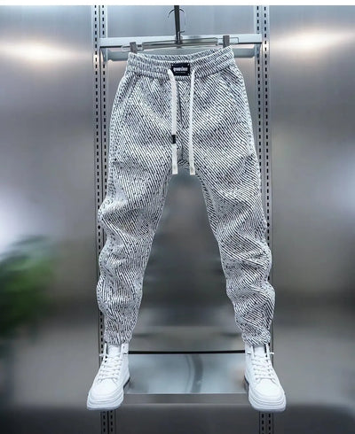 MARTIN | CASUAL TROUSERS WITH PATTERN