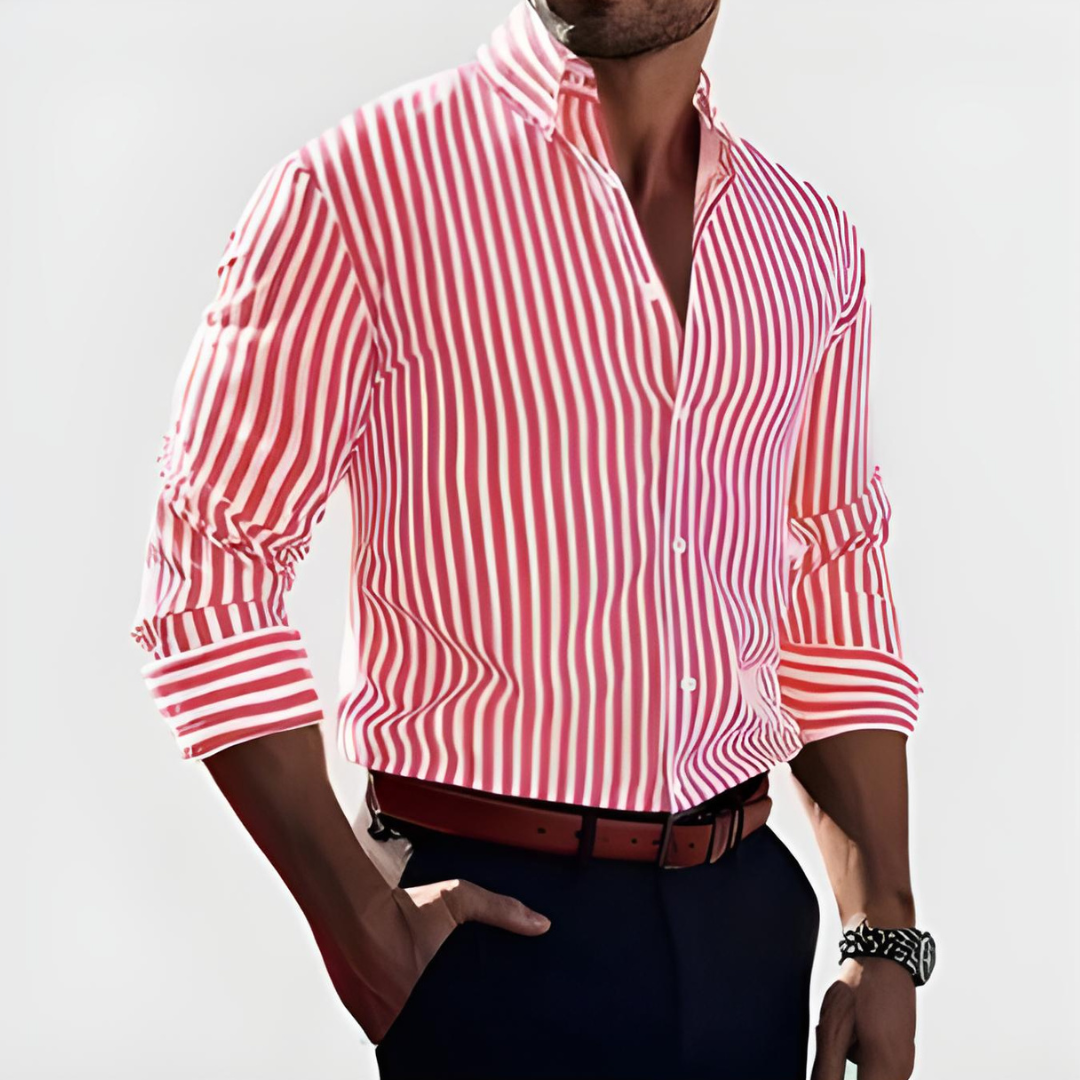 The Alistair™ | Classic Striped Shirt
