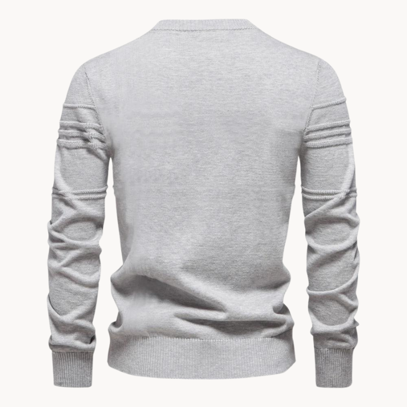 Harlow | Stylish Men's Jumper with Check Design