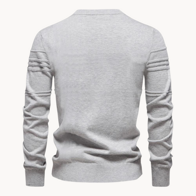 Harlow | Stylish Men's Jumper with Check Design