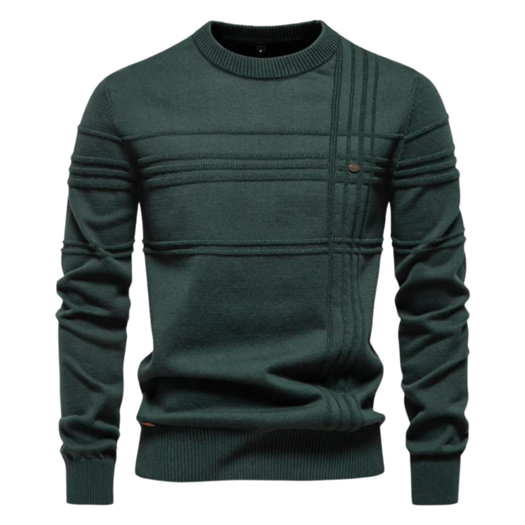 Harlow | Stylish Men's Jumper with Check Design