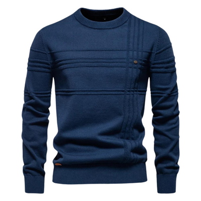 Harlow | Stylish Men's Jumper with Check Design