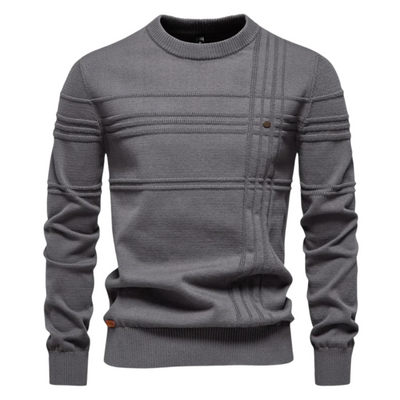 Harlow | Stylish Men's Jumper with Check Design